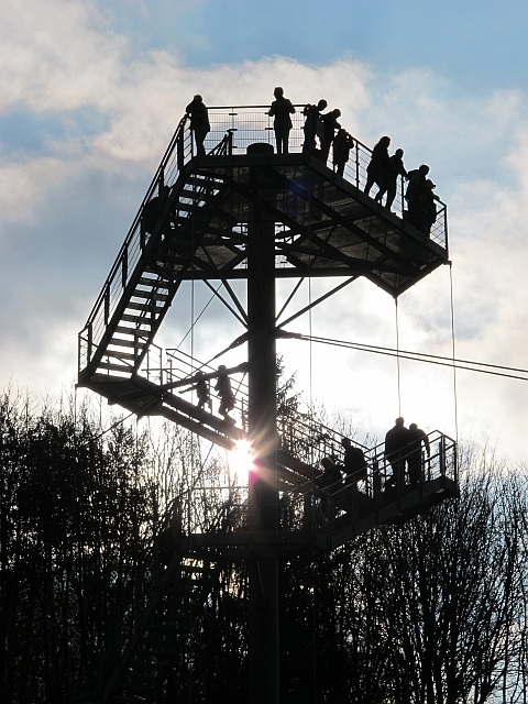 Herbst 2015: Legau-Sack - Flussraum Iller: Aussichtsplattform