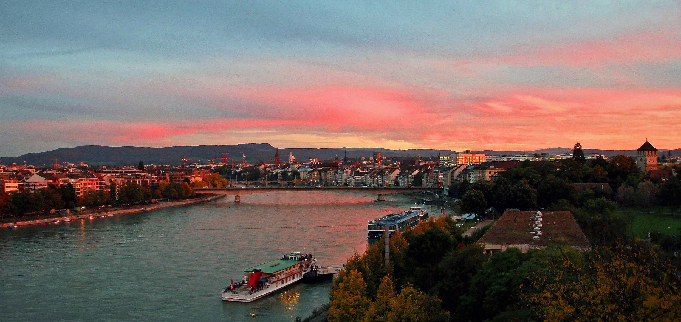 Herbst-Abendrot