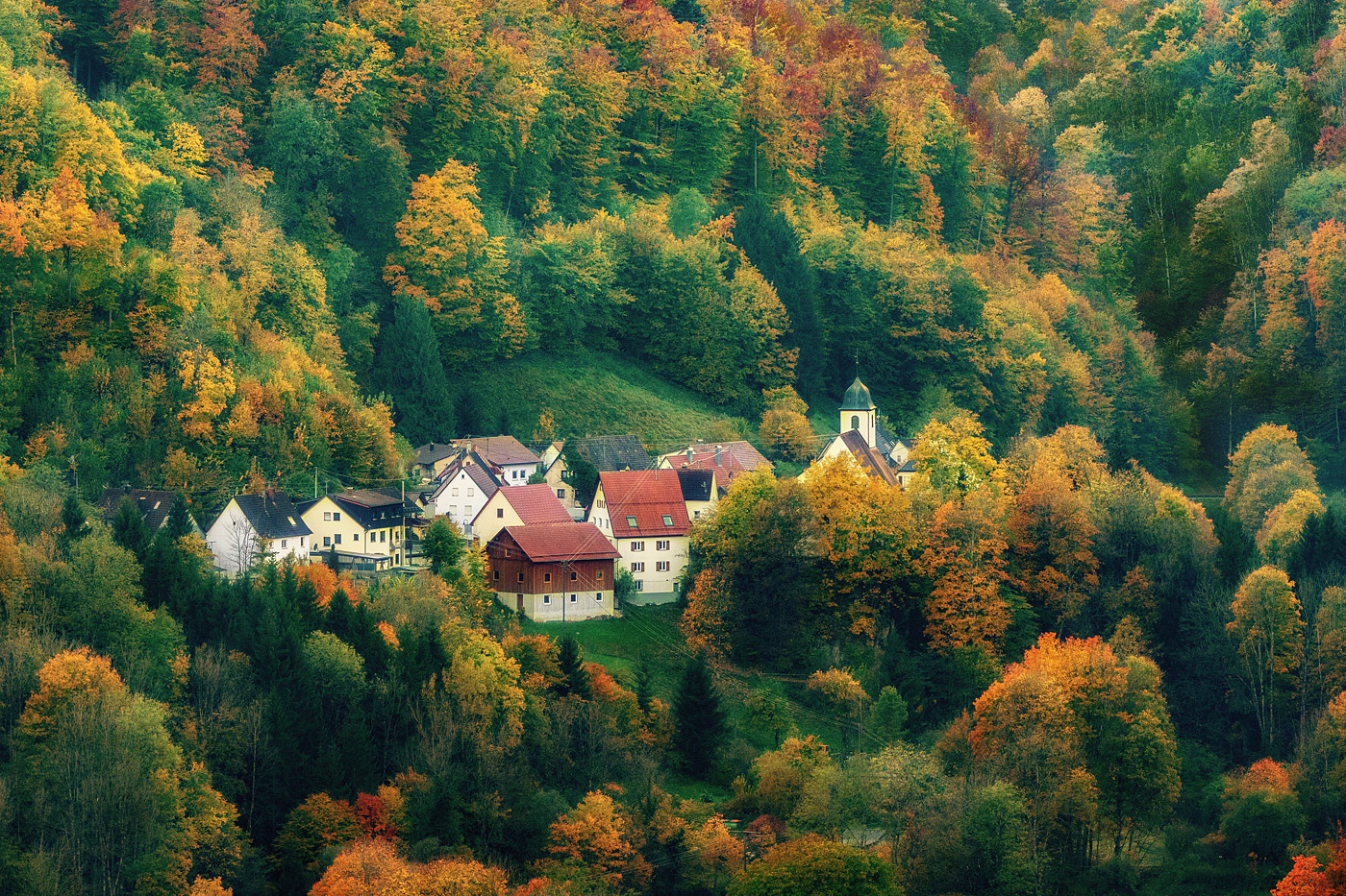 Herbst am Albtrauf