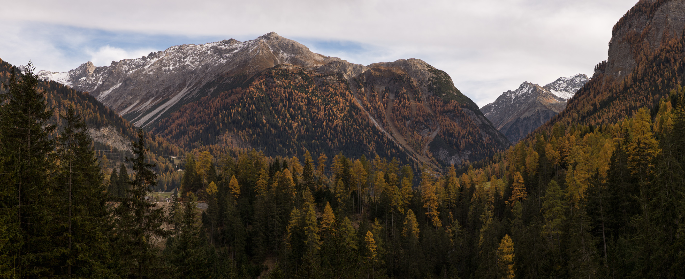 Herbst am  Albula