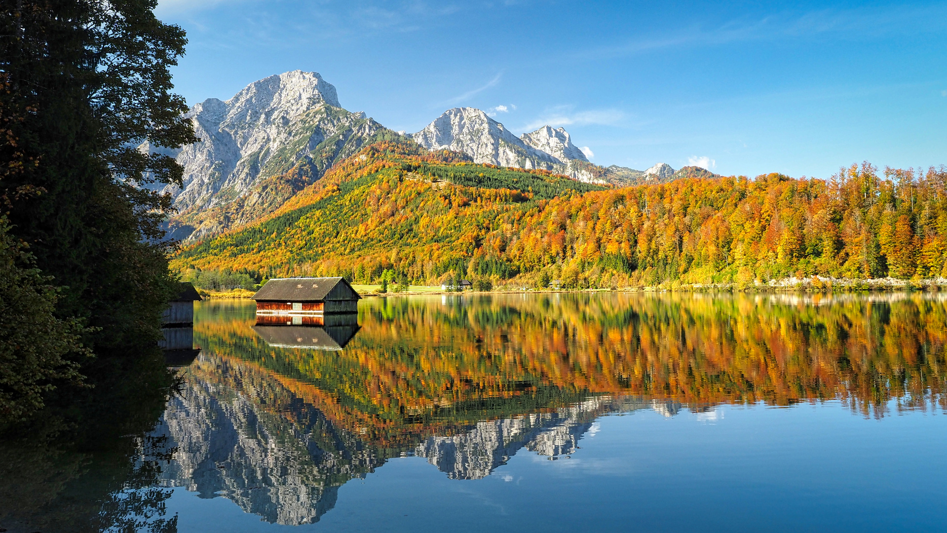 Herbst am Almsee