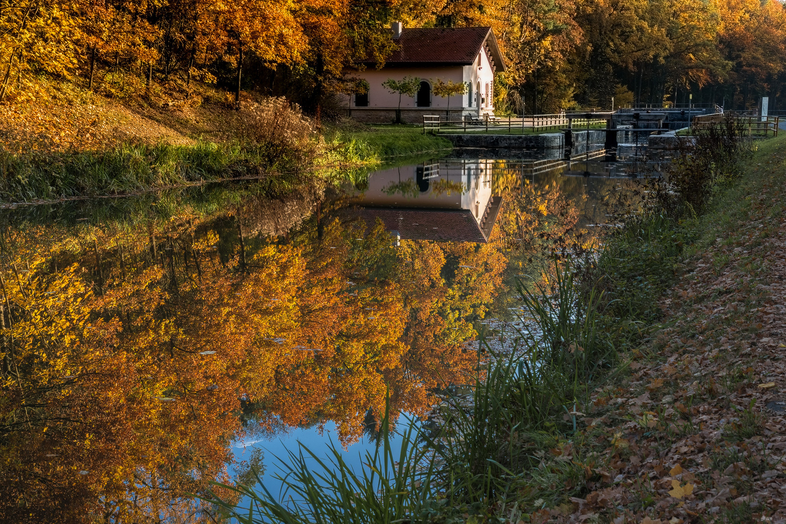 Herbst am Alten Kanal