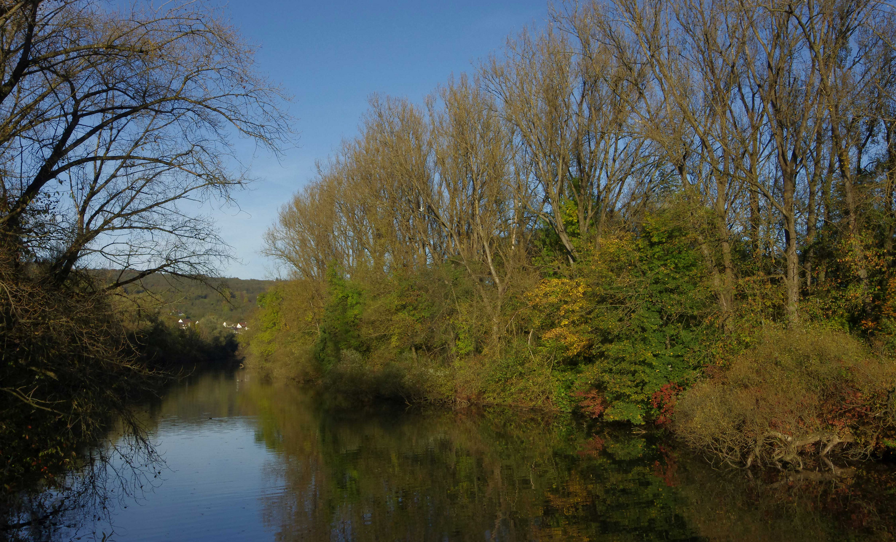 ...Herbst am alten Neckar