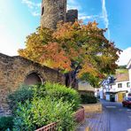 Herbst am alten Stadtturm