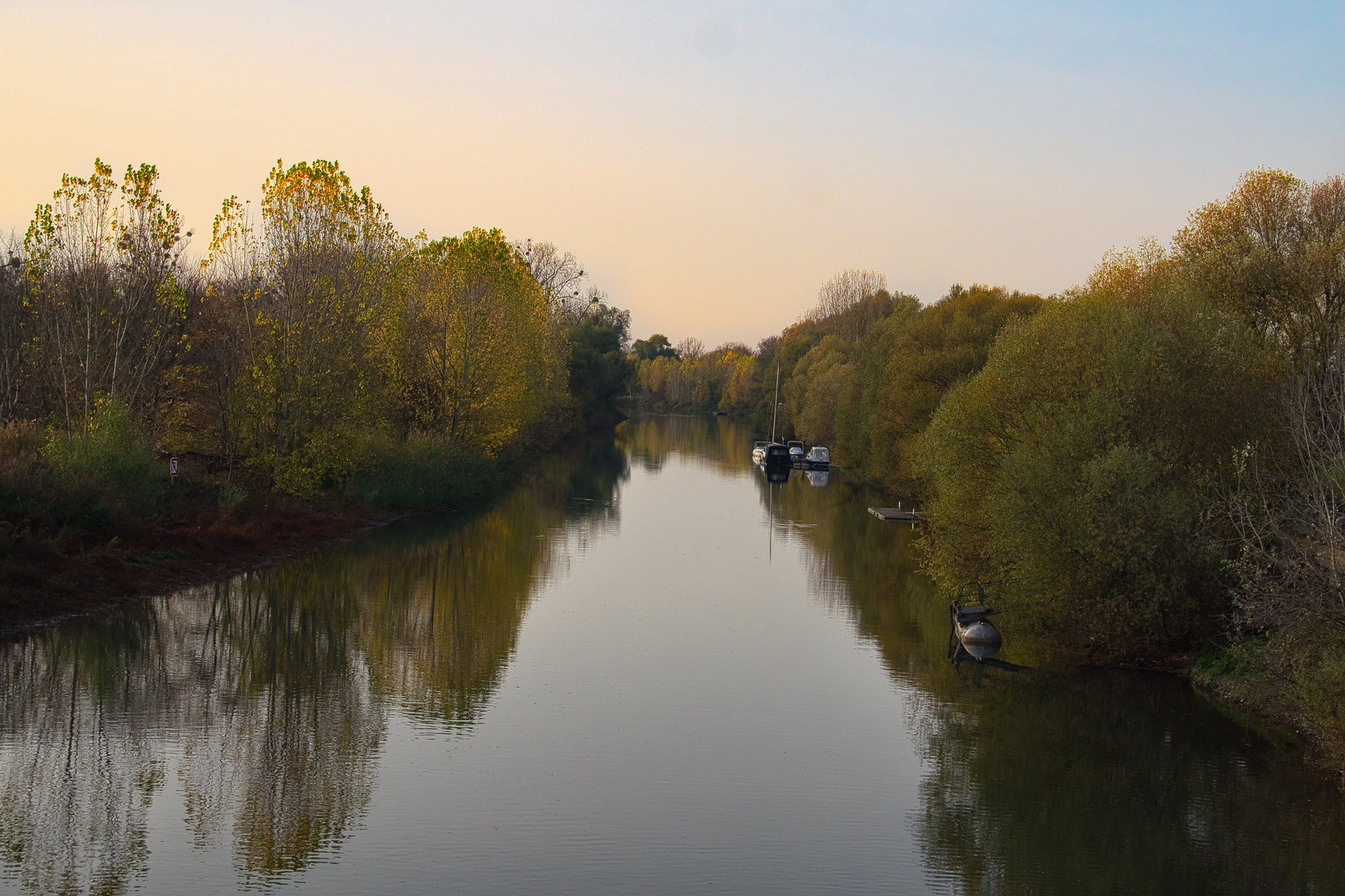 Herbst am Altrhein