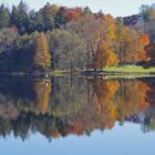 Herbst am Ammersee - einsamer Standup Paddler