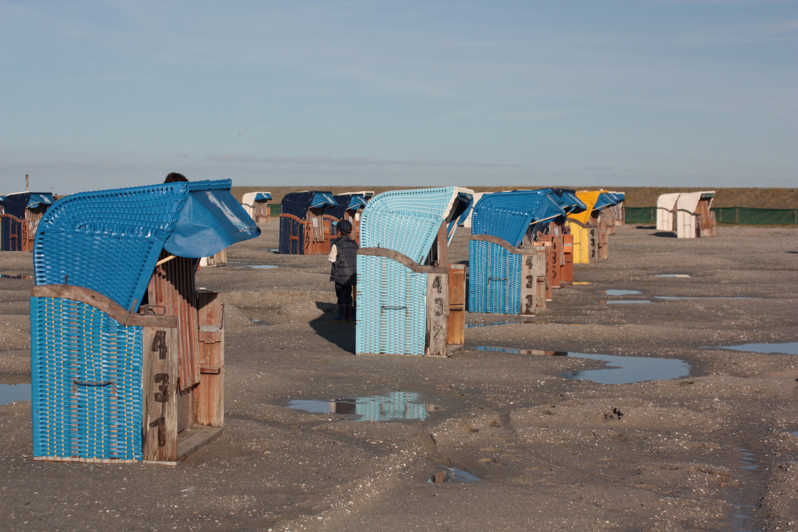 Herbst am Badestrand