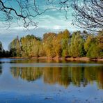 Herbst am Baggersee