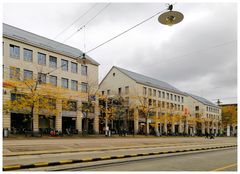 Herbst am Bahnhofplatz Frauenfeld 