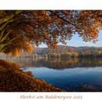 Herbst am Baldeneysee 2015