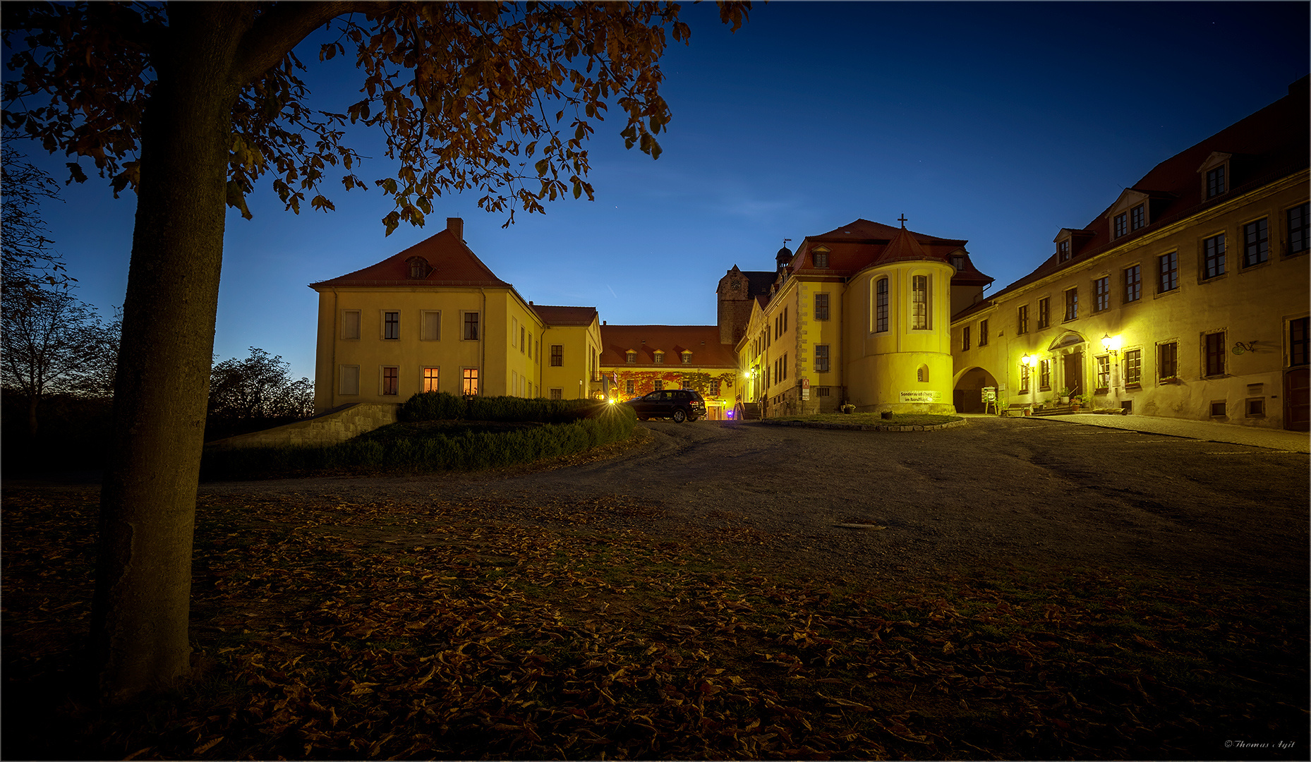 Herbst am Ballenstedter Schloss