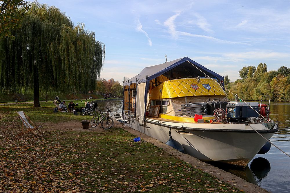 Herbst am Bembelboot