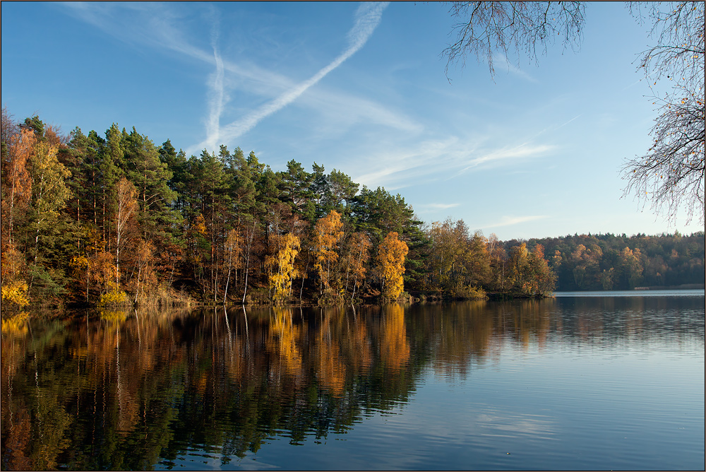 Herbst am Berggeistsee