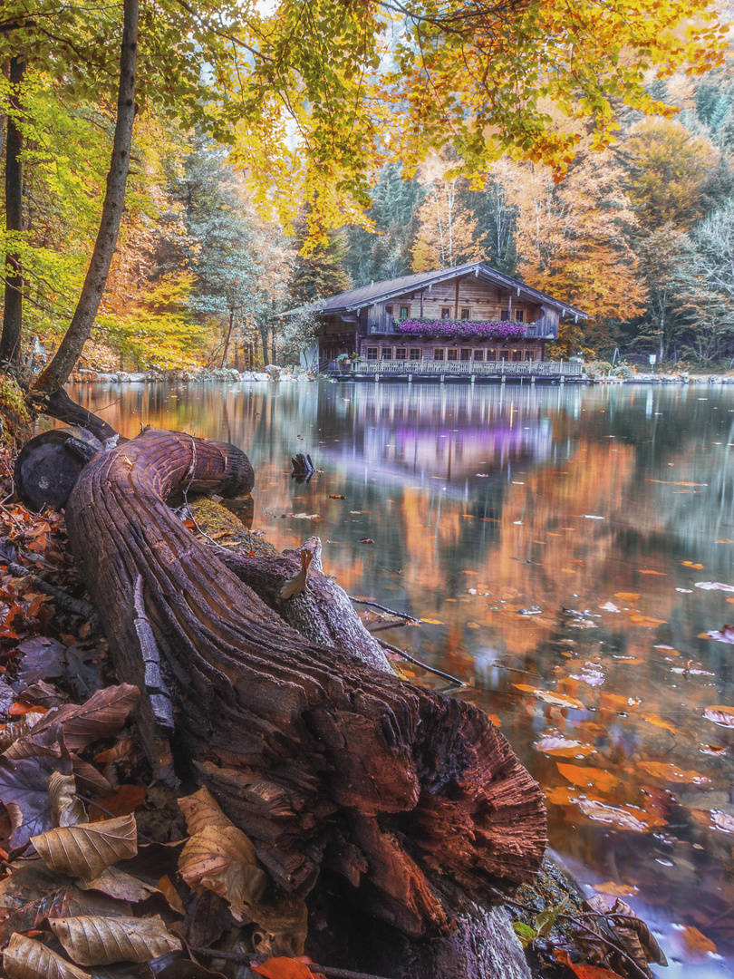 Herbst am Berglsteinersee