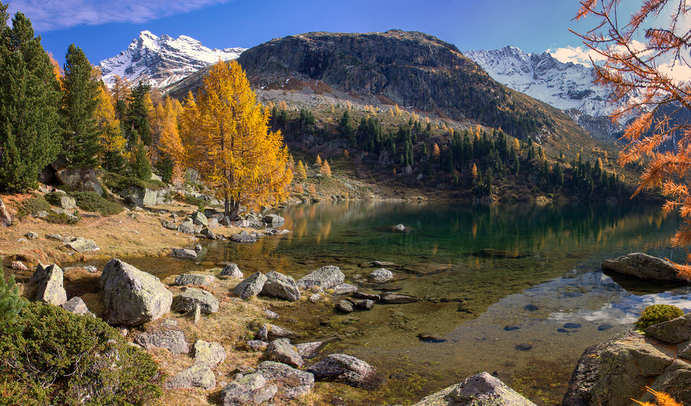 Herbst am Bergsee