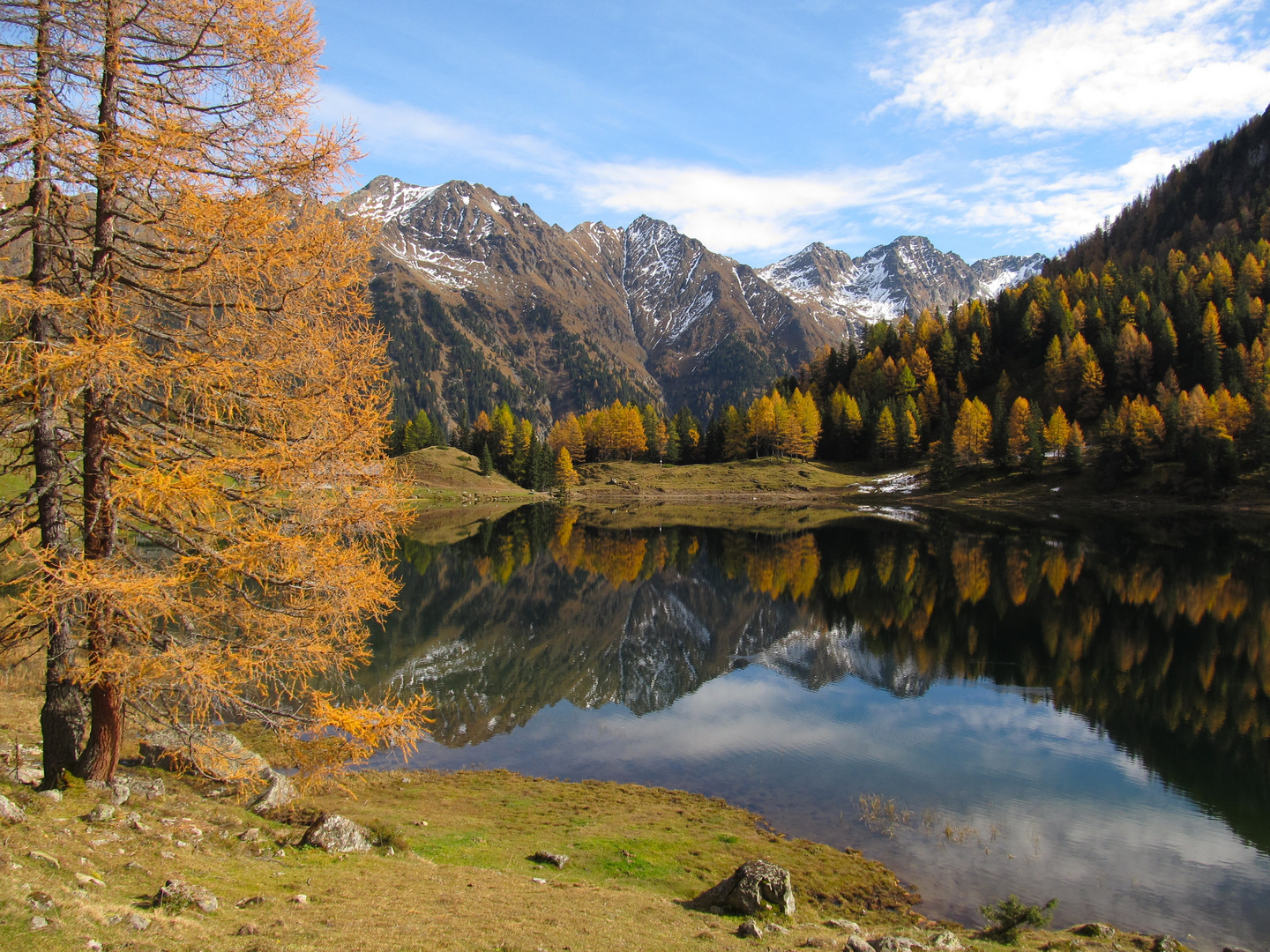 Herbst am Bergsee