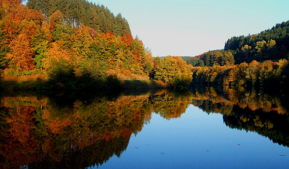 Herbst am Biggesee