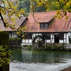 Herbst am Blautopf