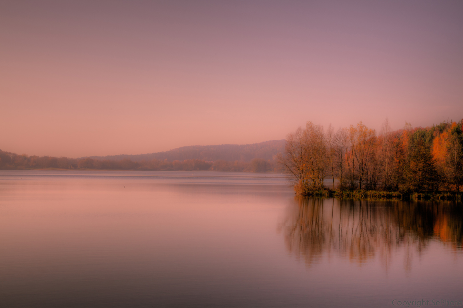 Herbst am Brombachsee