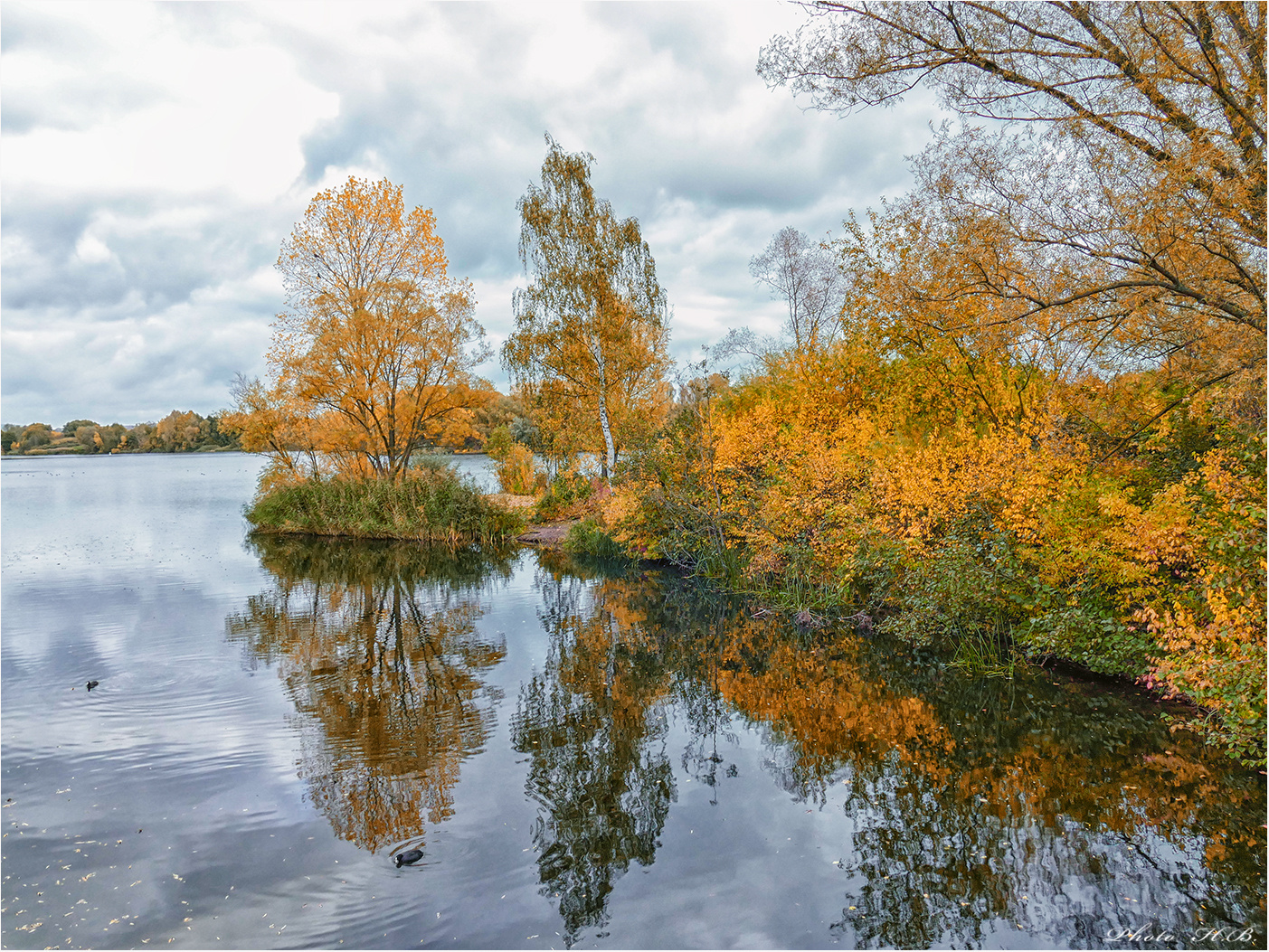 Herbst am Bugasee