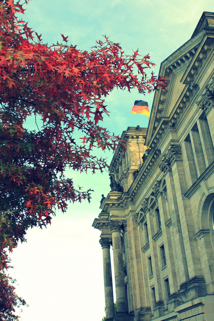 Herbst am Bundestag