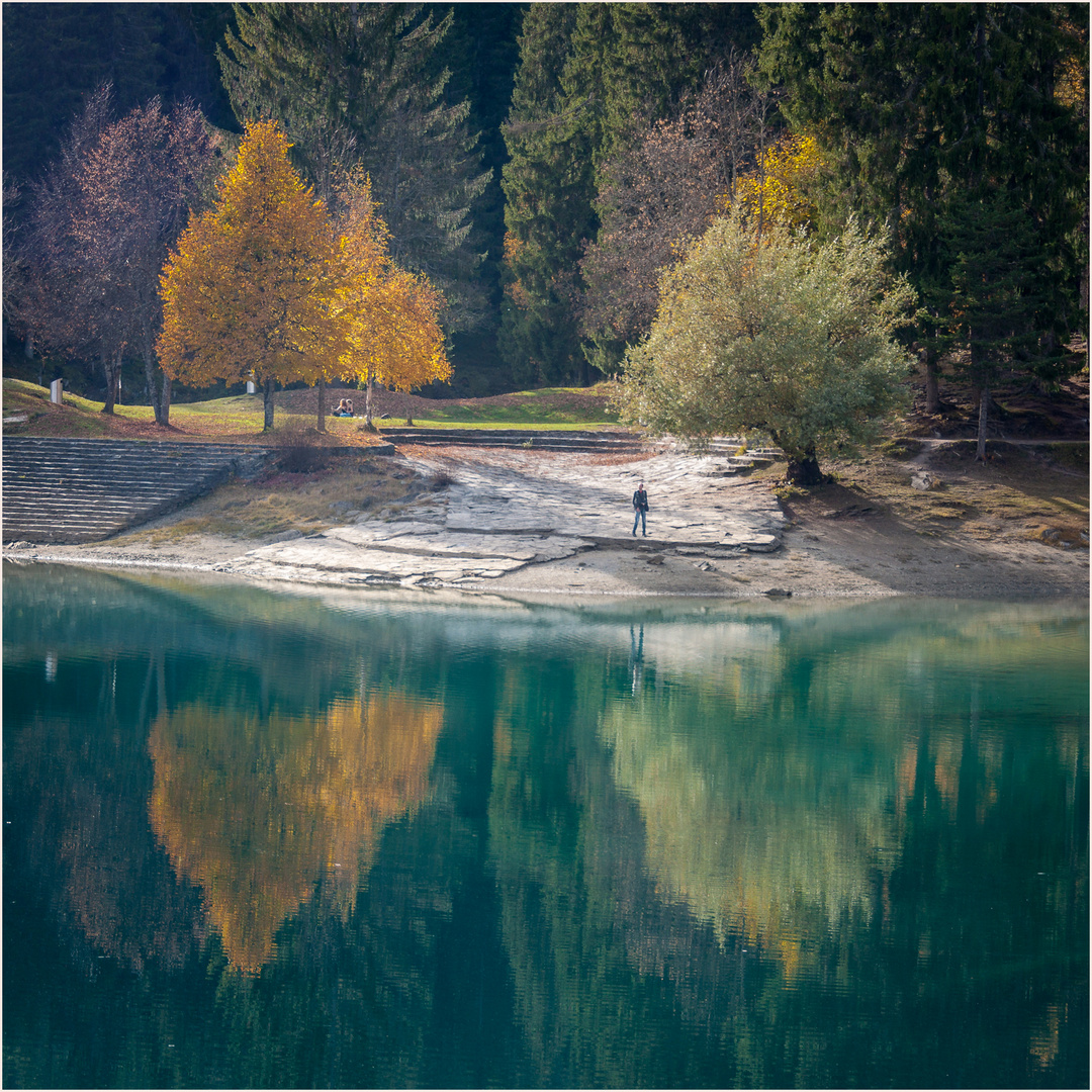 Herbst am Caumasee