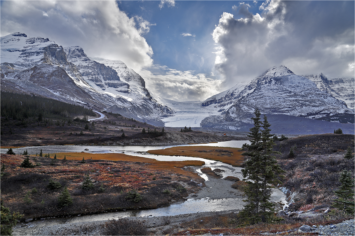 Herbst am Columbia Icefield