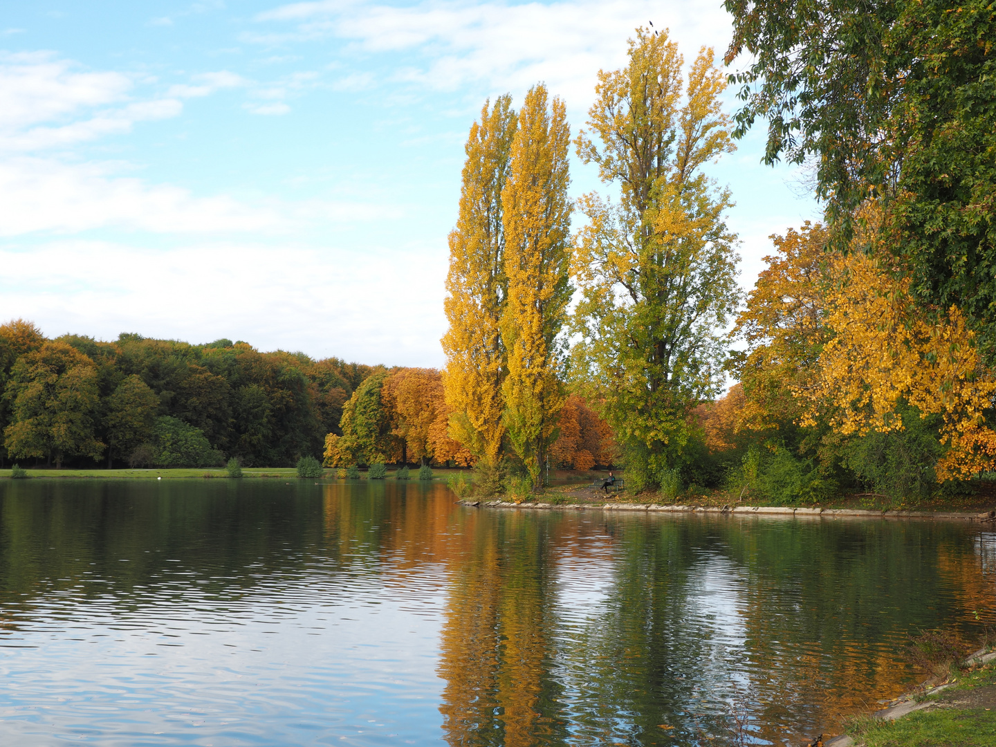 Herbst am Decksteiner weiher