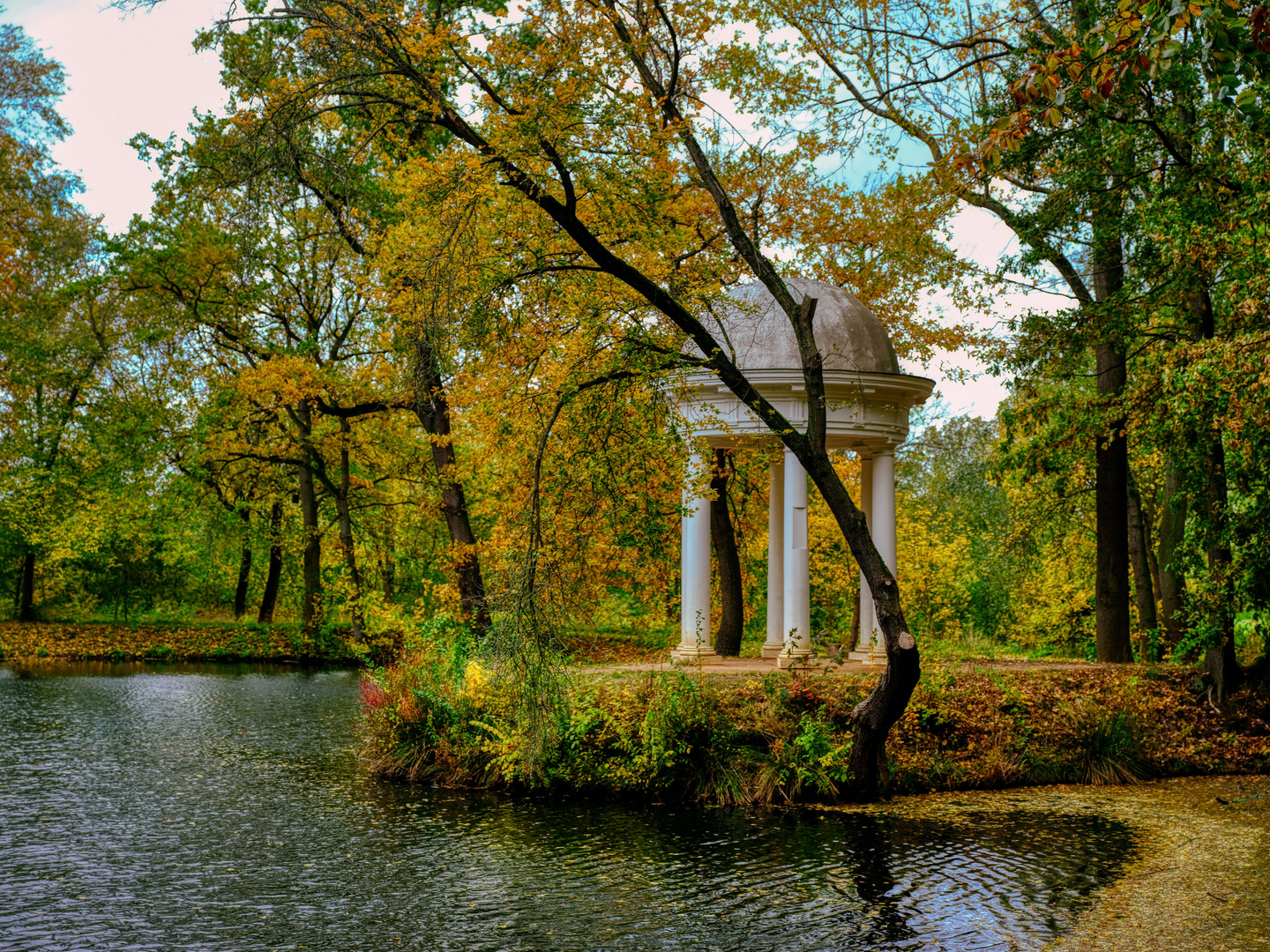 Herbst am Dianatempel (LE)