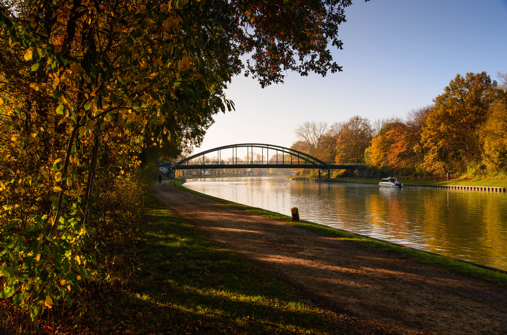 [ Herbst am Dortmund-Ems-Kanal ]