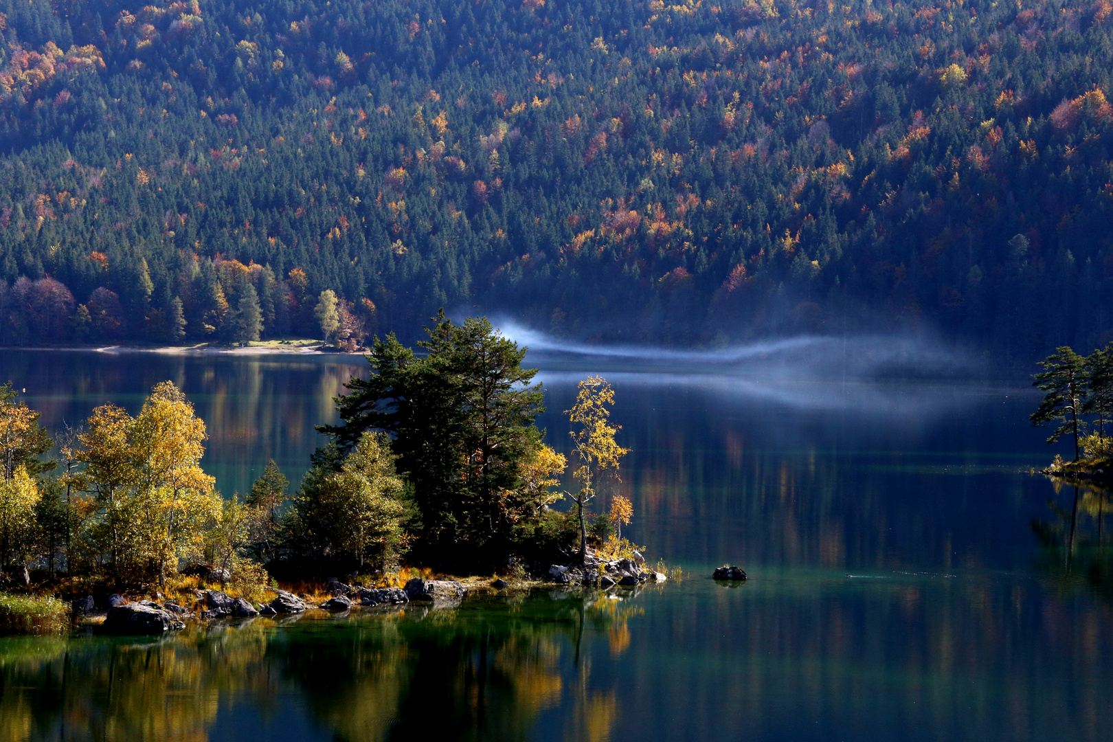 Herbst am Eibsee