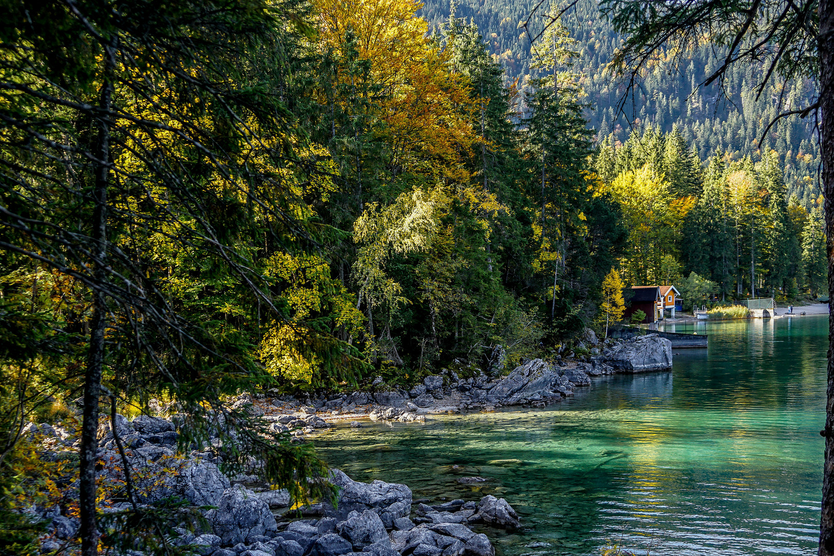 Herbst am Eibsee