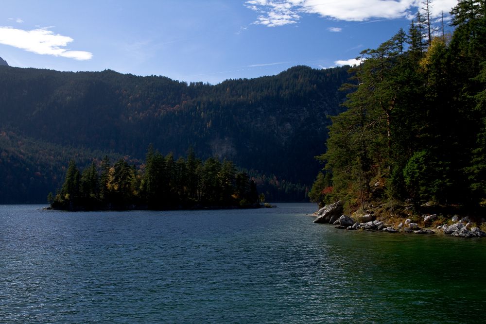 Herbst am eibsee