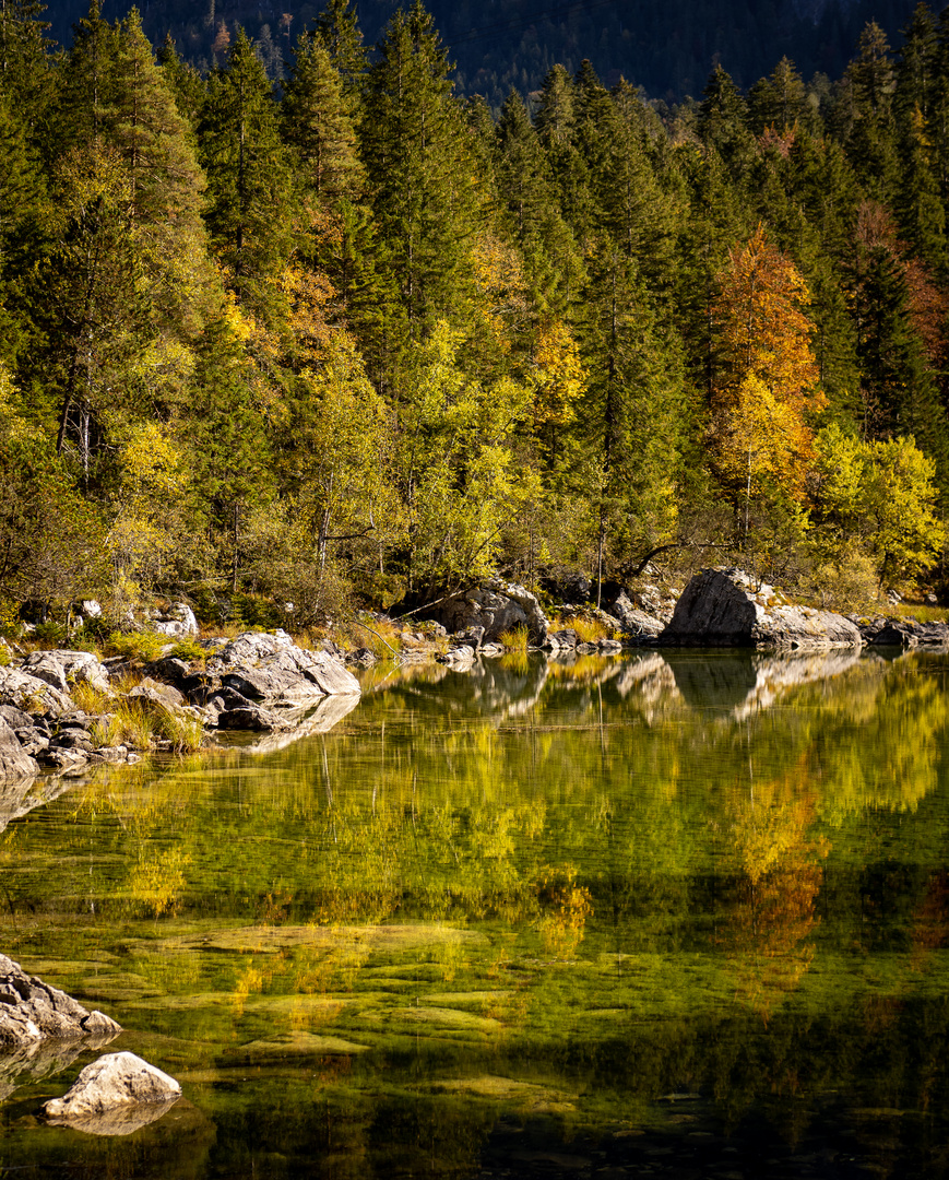 Herbst am Eibsee