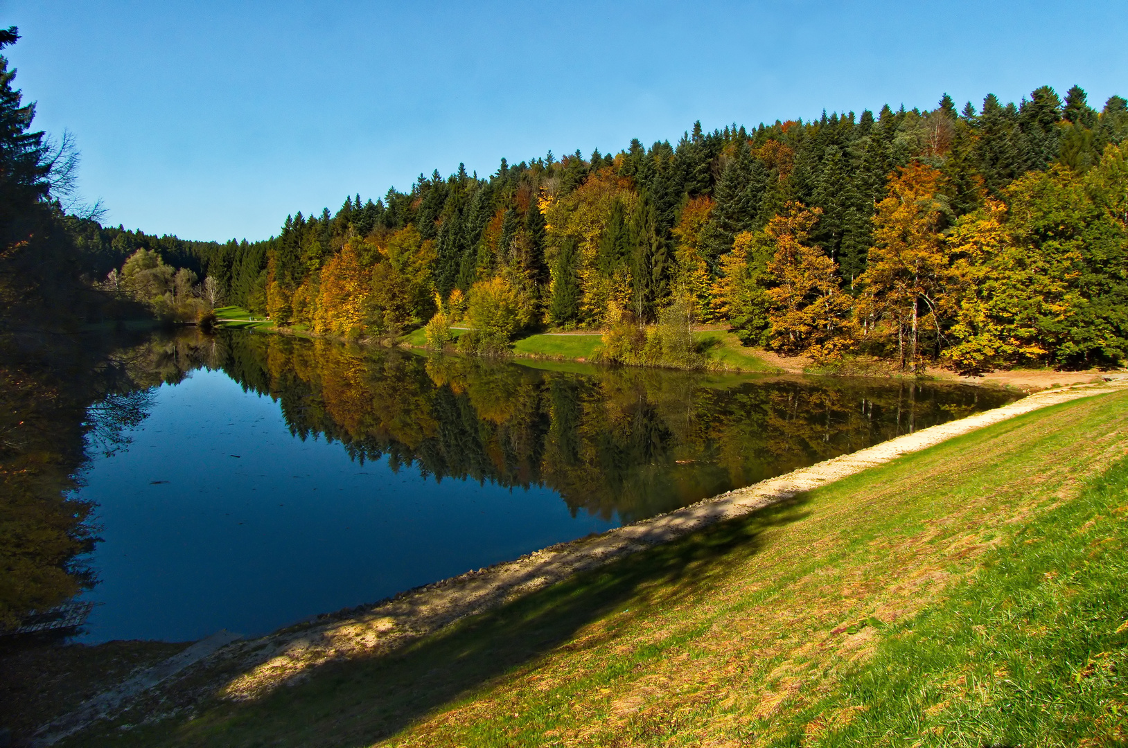 Herbst am Eisenbachsee