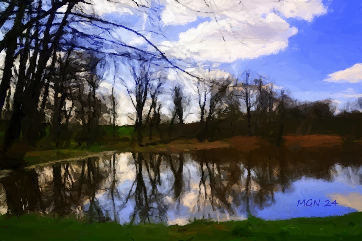 Herbst am Fischteich