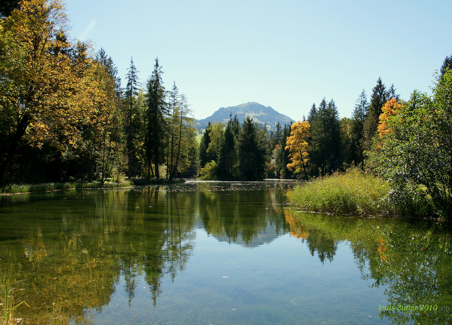 Herbst am Forellensee