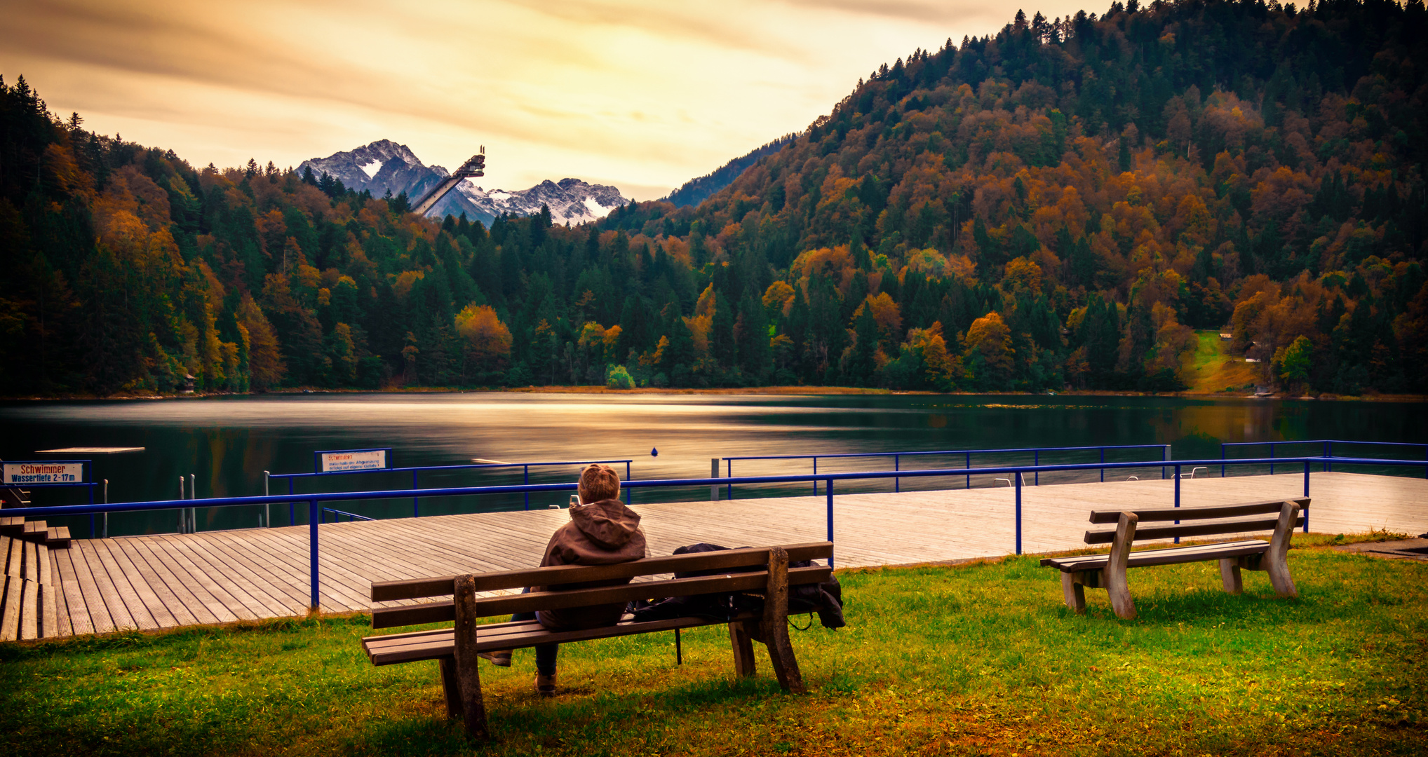 Herbst am Freibergsee