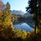 Herbst am Freibergsee in Oberstdorf