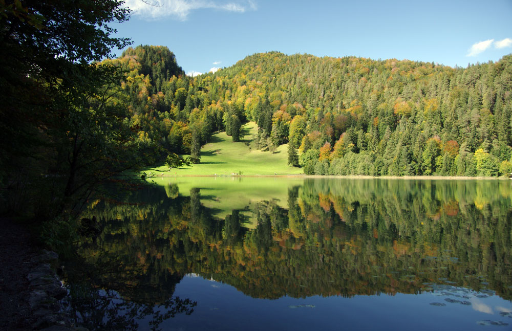 Herbst am geheimnisvollen Alatsee