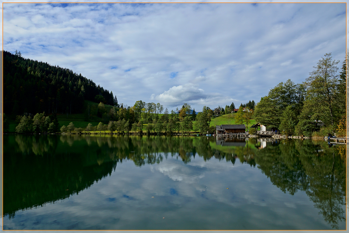 Herbst am Gleinkersee