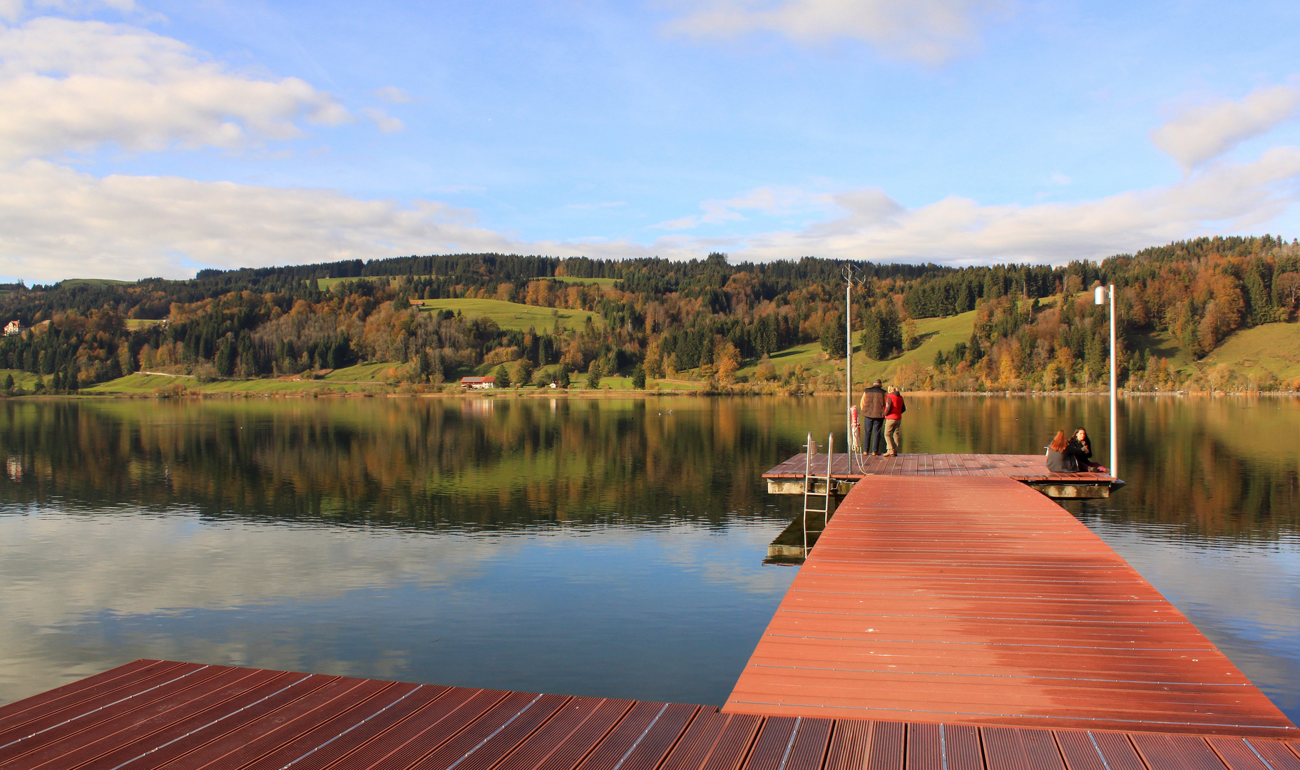 Herbst am Großen Alpsee