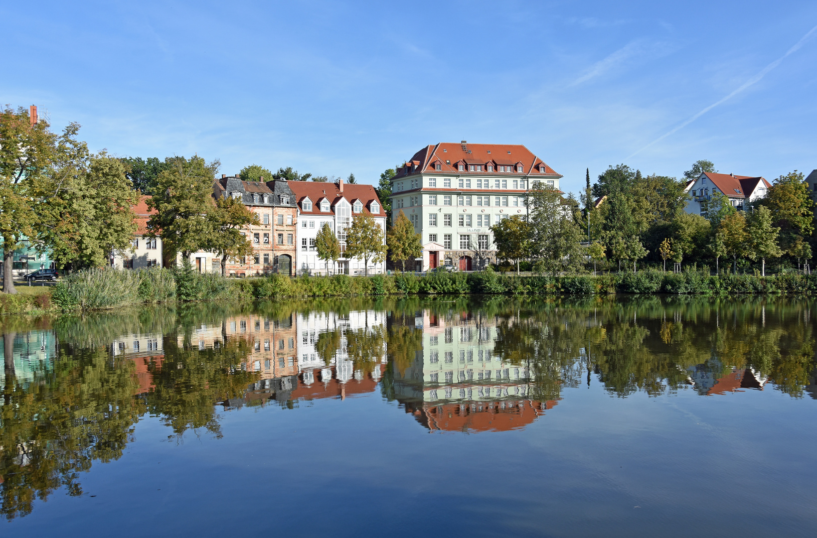 Herbst am Großen Teich in Altenburg