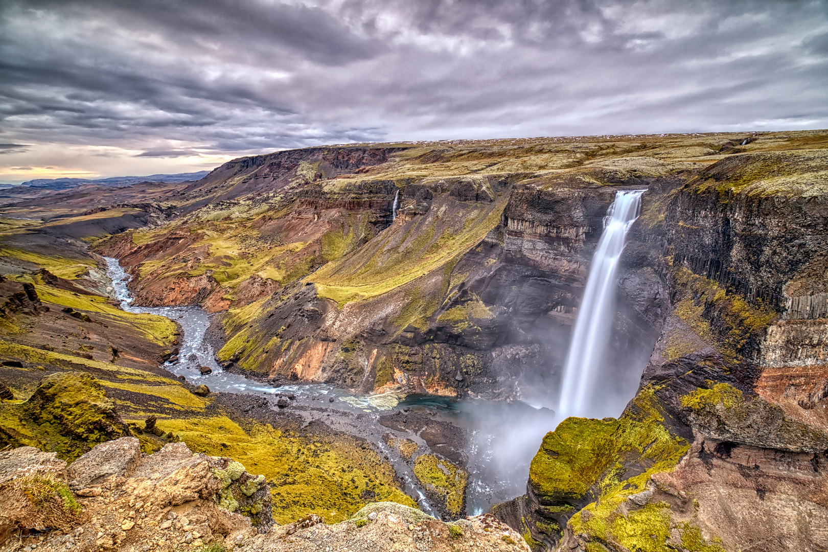 Herbst am Háifoss 