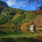 Herbst am hinteren Langbathsee