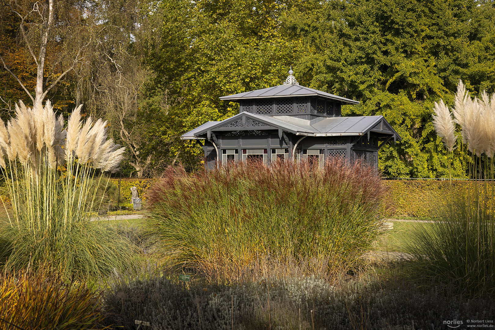 Herbst am Historischen Pavillon