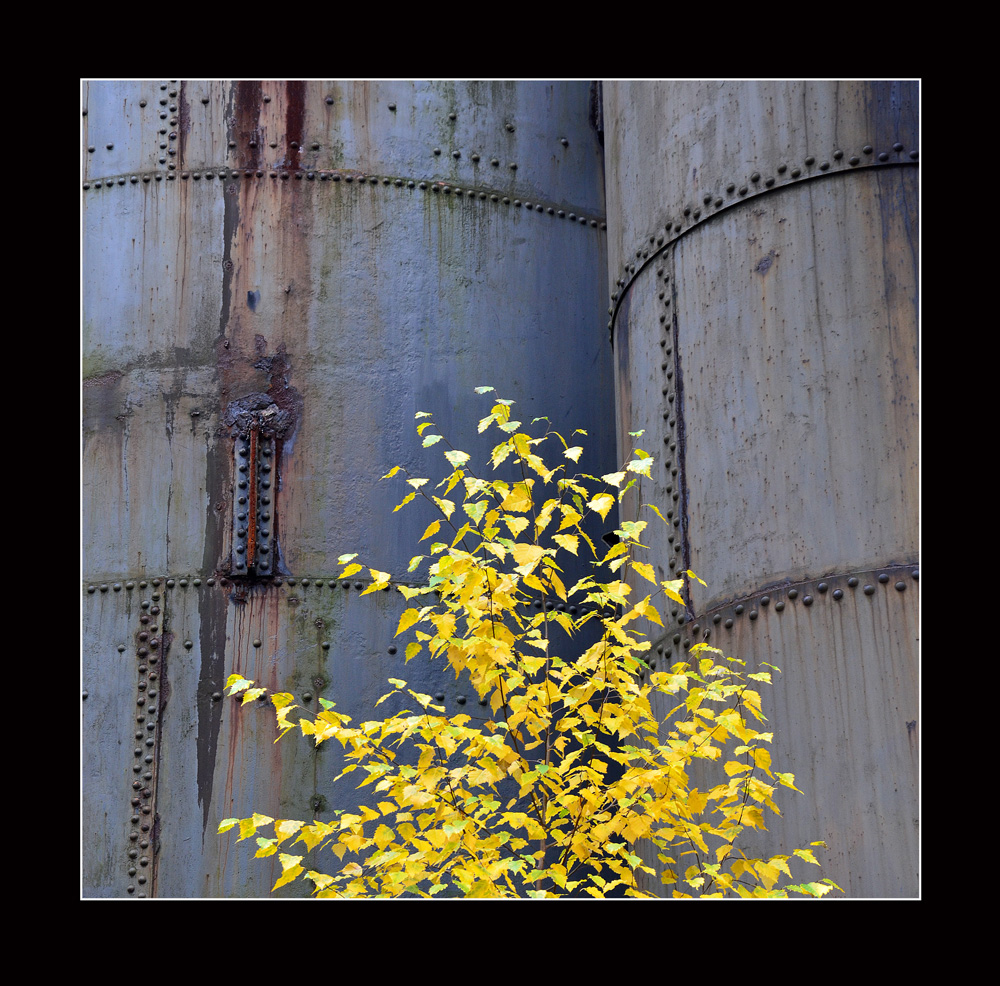 Herbst am Hochofen