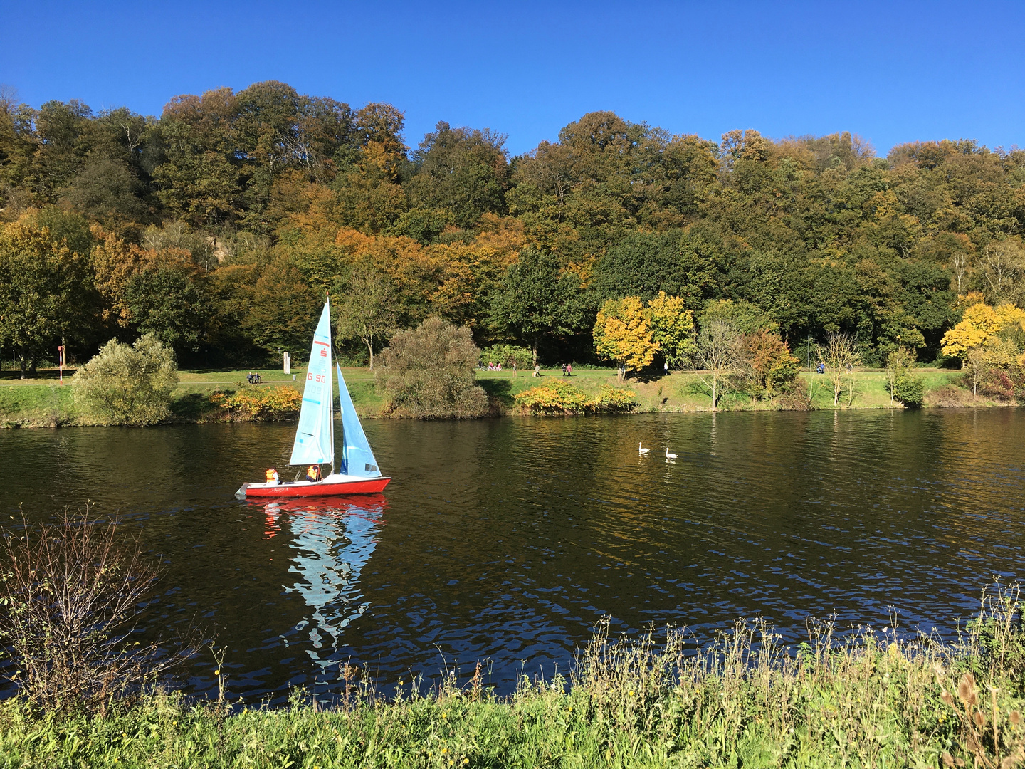 Herbst am Kemnader See