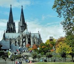 Herbst am Kölner Dom