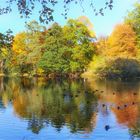 Herbst am Lac im Bergpark  Wilhelmshöhe